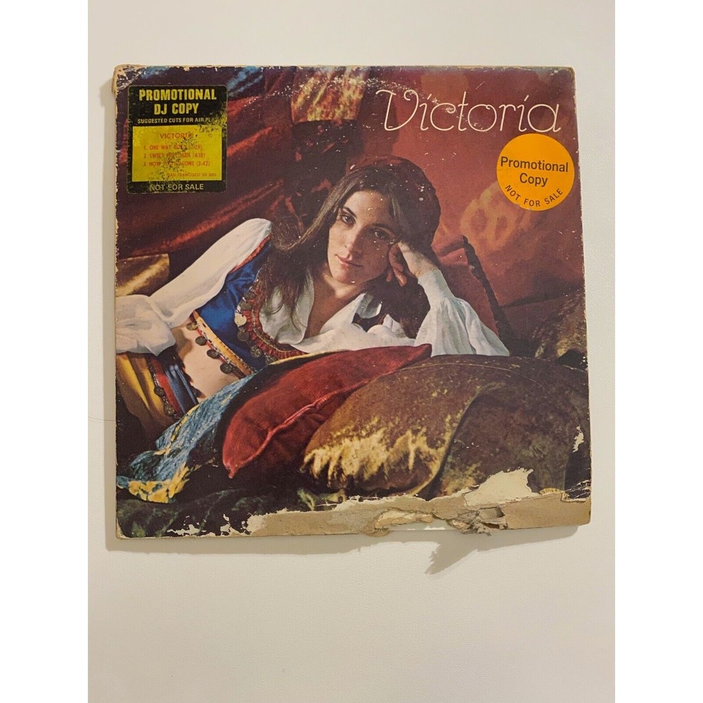 Victoria 1971 LP Promotional DJ Copy San Francisco SD 206 White Label VG+